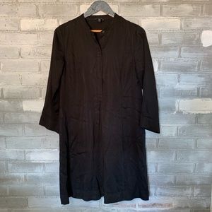 Eileen Fisher | Tencel 3/4 sleeve Pocket Dress